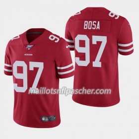 Maillot San Francisco 49ers Nick Bosa 97 Nike Rouge 100th - Homme
